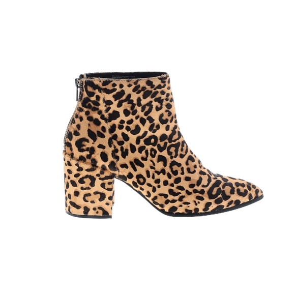 BRAND NEW NEVER WORN Steve Madden cheetah leopard booties size 10 - Picture 1 of 10